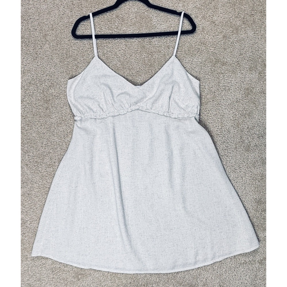 SPEECHLESS Womens A-Line Mini Dress Beige Spaghetti Strap Women's XXL